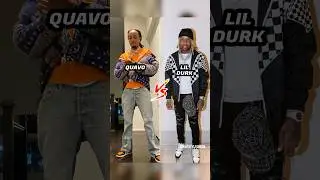 QUAVO OR LIL DURK? 🥶 DRIP BATTLE 33 💧 #quavo #migos #lildurk #chiraq