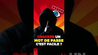 COMBIEN de TEMPS pour CRACKER ton MOT de PASSE ?! 🔐