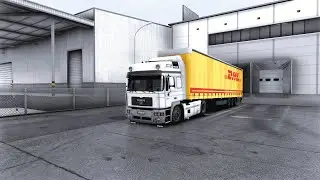 🚛 Euro Truck Simulator 2 | Bern 🇨🇭 &rarr; Arnhem 🇳🇱 | Rainy Drive Through Germany 🌧️ |