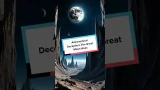 Astronomical Deception: The Great Moon Hoax#history #shorts