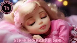 Dreamland Serenade: 1-Hour Lullaby with Sleeping Barbie Bliss 💤🌈