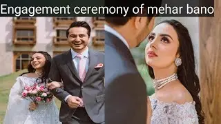Engagement ceremony of stunning mehar bano