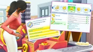 BECOME A FAMOUS PASTRY CHEF!🍰 // THE SIMS 4 | MOD REVIEW - ASPIRATION