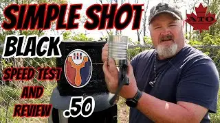 Тест и обзор скорости и удара Simpleshot Premium Black .50
