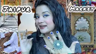 JAIPUR STREET SHOPPING🌸 3 Top Markets inJaipur |Bapu bazar |ManiharoKi Gali | Hawa mahal market
