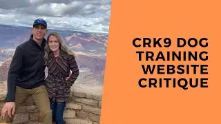 CRK9 Dog Training Website Critique
