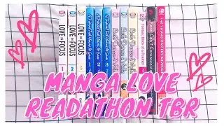 Manga Love Readathon TBR! || FEB 2021 #mangalovereadathon