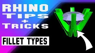 Fillet options in Rhino 3D