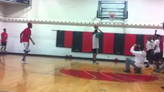 Grassroots Canada's Alumni JusFly does a pump reverse dunk over a 6'4 kid