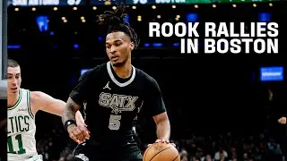 Stephon Castle's 20 PTS in Boston!