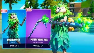 *NEW* MINTY PICKAXE & BUSH RANGER SKIN