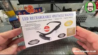 A Quick Look at Magnifying Gadgets for Model Making & Painting