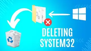 How to delete System32 from your PC using CMD