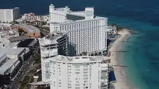 High speed boat chase with DJI  Mini 2 in Cancun Mexico.