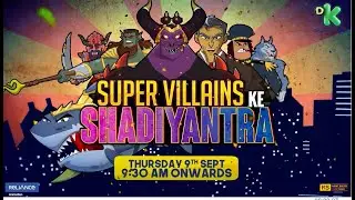 Promo | Super Villains Ke Shadyantra | Thursday, 9th Sept, 9:30 AM on wards