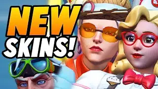 OVERWATCH SUMMER GAMES NEW SKINS!