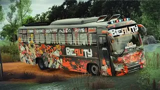 Indian Prakash Bus Extreme Dangerous Driving | Euro Truck Simulator 2