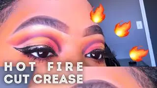 Hot Fire Cut Crease Makeup Tutorial
