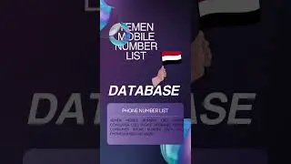 Yemen Mobile Number List | B2B Database