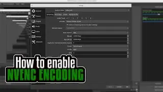 How to activate NVENC on OBS for Linux