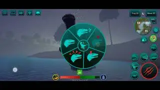 Sarcosuchus Gameplay (the cursed isle) 