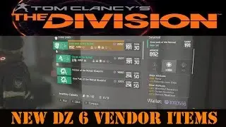 The Division New DZ 6 Vendor Items