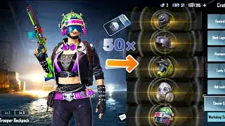 50 Free classic crate coupon,i got mythic items 😍🔥🔥 Lucky crate opening #bgmi #indrebelyt