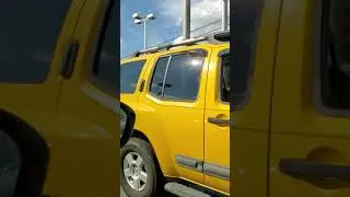 Test driving our new SUV and saying goodbye to our old yellow NISSAN💞💖