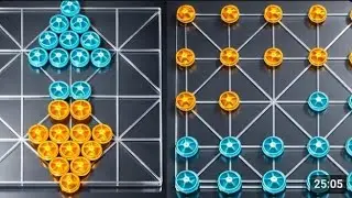 ✨Traditional village game | 🤯Mind✨ blowing strategy Battle game | 2 player bead 🧿game