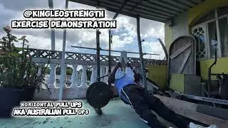Exercise Demonstration Australian Pull ups