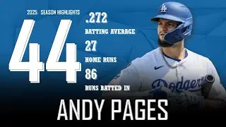Andy Pages || 2025 Los Angeles Dodgers Highlights