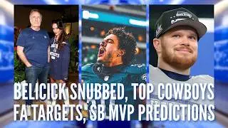 Belichick Was SNUBBED | Cowboys Free Agent Targets | Super Bowl MVP Predictions | Main Event Recap