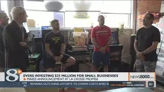 Evers announces additional $25 million to small business investment program