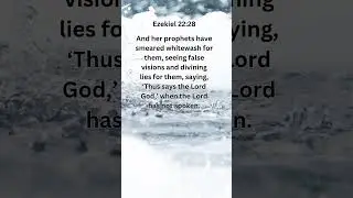 Journey of faith and spiritual growth | Ezekiel 22:28 Daily Bible Verse