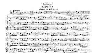 Método para Saxofone Amadeu Russo Pagina 33 Lição 8
