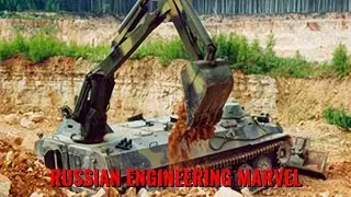 AZM Military Engineering Vehicle: Air Transport Capabilities and Versatile Functions