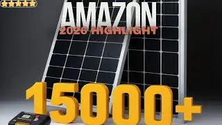 ECO-WORTHY 200W Solar Panel Kit ☀️ Power Your Off-Grid Adventures!