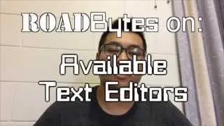 Specfic Text Editors