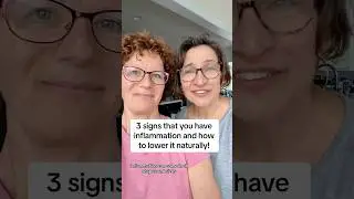 3 signs that you have inflammation and how to lower it naturally! #inflammation #inflammationrelief