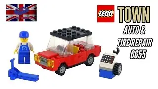 LEGO Town #6655 Auto & Tire Repair (1984)