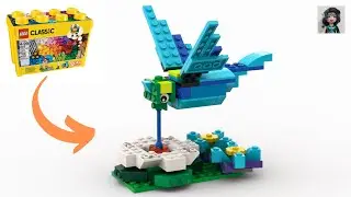 HUMMINGBIRD Lego classic 10698 ideas How to build