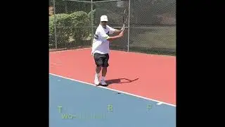 Practice Session: Ground Strokes (Forehand/Backhand Topspin & Two-Handed Backhand Flat Shot)