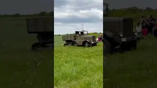 Unic P-107 - Rare French Halftrack in Action