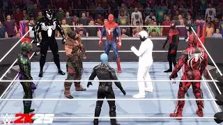 Вселенная Человека-паука в матче &laquo;Королевская битва&raquo; &mdash; WWE 2K25 PS5 [4K]
