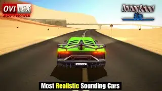 Driving School Sim - TOP 5 Realistic & Best Sounding Cars You Should Buy