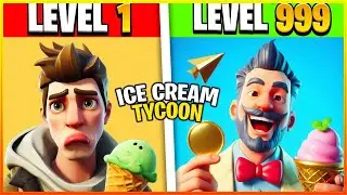 Ice Cream Tycoon Gameplay (Fortnite Creative Map)
