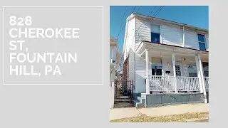 828 Cherokee Street, Fountain Hill, PA