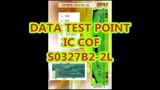 DATA TEST POINT IC COF S0327B2-2L