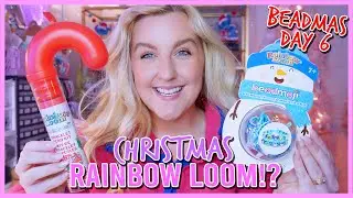 making holiday Rainbow Loom bracelets 🎅🏻☃️🎄how to make rainbow loom rubber band bracelets #BEADMAS