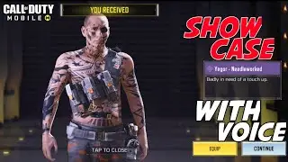Gameplay Highlights Of Yegor- Needleworked With Voice | CODM BP | CODM CHARACTER GAMEPLAY
